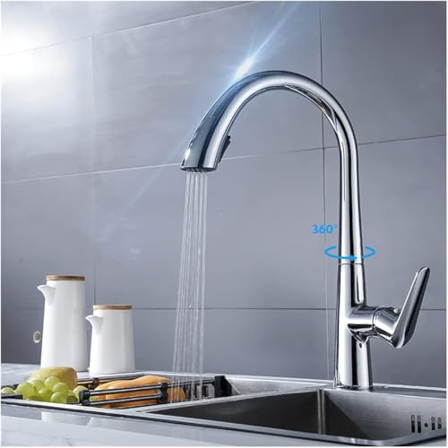 Torneira Goumert Extensivel Cozinha Pia Bancada Monocomando Luxo Agua Fria Quente Jatos Agua 360 Gra