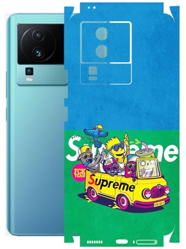 Image of AtOdds - Full Body Back Screen Guard Protector Film - Lamination Wrap Skin Sticker Compatible with IQOO NEO 7 PRO (5G) | Scratchproof Matte Finish (Simps)