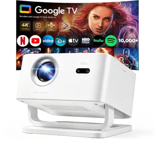 Image of Portable Smart Projector 4K Support【Compatible with Google TV & 10k+Apps】