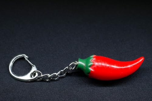 Miniblings Porte-clés en forme de piment Rouge – vue 3