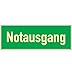 Produktbild Schild Notausgang, Kunststoff, lang nachleuchtend (HLK)