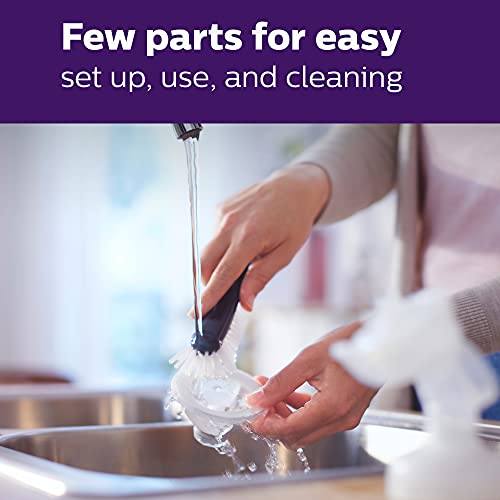 Philips Avent Double Electric Breast Pump Advanced, With Natural Motion Technology, With Clear Natural Response Baby Bottles, White Pump, Gray Bag, Pouch, And Belt, Scf394/62 #TOP6