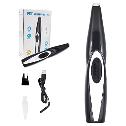 NMD&LR Pet Shavers, Cats And Dogs Professional Electric Hair Clippers Trim Foot Hair Partial Trimming Carved Pet Epilator Cover