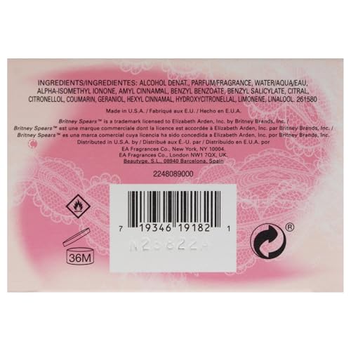 Britney Spears Fantasy Intimate Edition Eau de Parfum Spray for Women, 1.7 oz