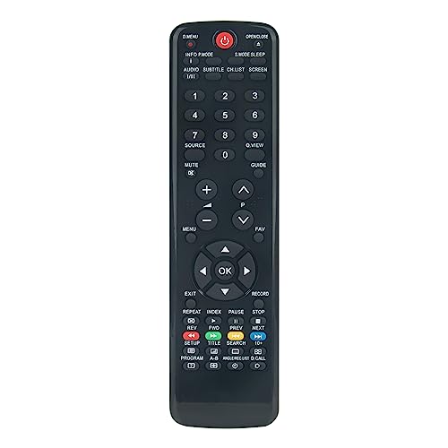 HTR-D06A Télécommande de Remplacement pour HAIER TV HTRD06A LE-75B8200UA, LE22G610CF,LE29C810C,LE75B8200UA,LET22T1000HF,LET24T1000HF,...