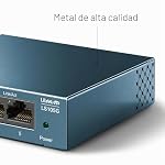 TP-Link LS105G – Switch Gigabit de 5 Puertos, Plug & Play, Carcasa Acero