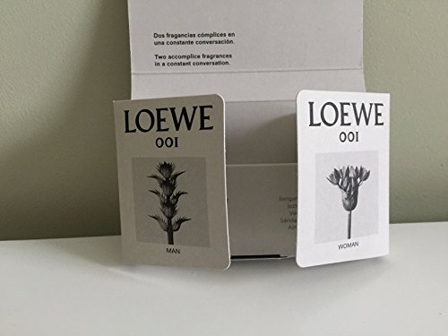 LOEWE Eau De Parfum Deluxe Travel Set: 001 Woman and 001 Man, each 0.07 oz