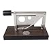 EGOIST - Cigar Cutter I Taglia Sigari Da Tavolo Originale I Professionale I Legno E Metallo I Alta Qualità I Disegno Elegante - Marrone/Metallo immagine
