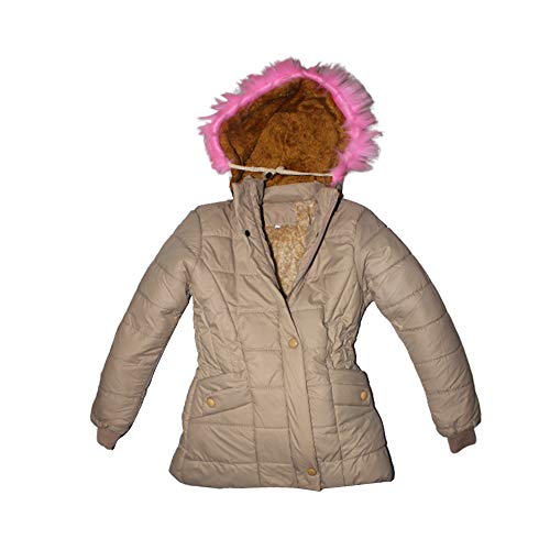 Image of Malvina Kid's Girl's Winter Wears Full Sleeve Hooded Jacket