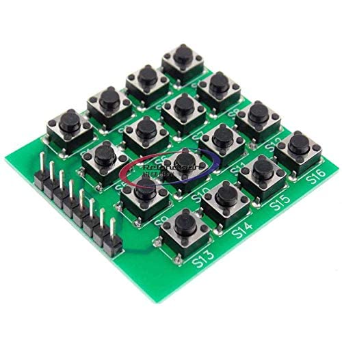 4x4 Matrix 16 Keypad Keyboard Module 16 Button Mcu