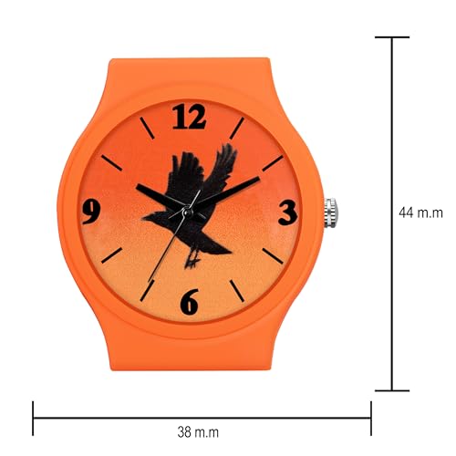 Image of Acnos Character Kid's Happy Colorful Water-Resistant Durable Watch for Boys Kids Boy with Fun Designs Adjustable Strap Positive Messages Watch for Kids