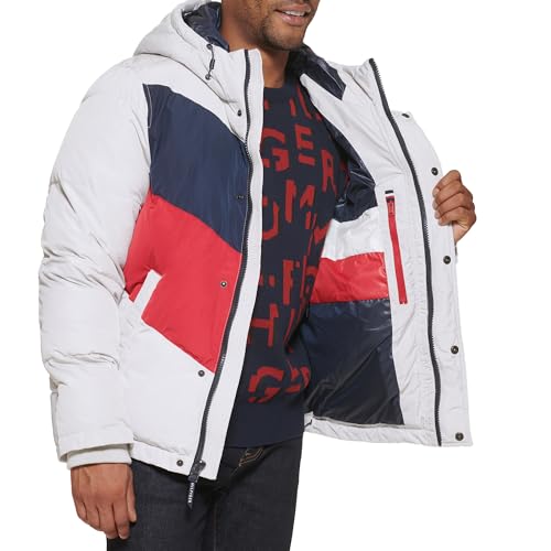 Image of Tommy Hilfiger Men's Tommy Hilfiger Men's Quilted Stand Collar Vest