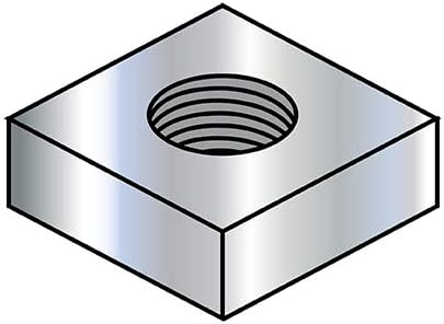 1/4-20 Square Machine Screw Nut Zinc (Pack Qty 3,000) BC-14NQ by Korpek