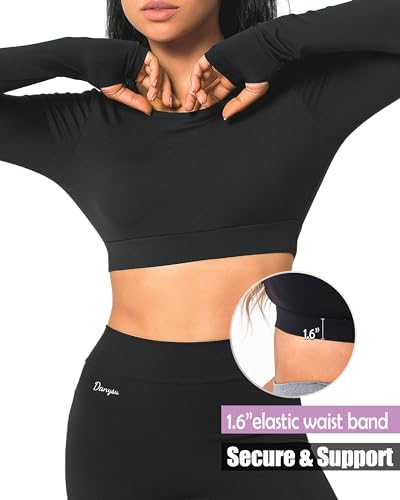 Danysu Open Back Crop Tops with Removable Pad Backless Workout Gym Shirt Bra Going Out Top3