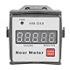Fasizi HM-D48 Digitaler Betriebsstundenzähler, AC 220 V （0-999,99 Betriebsstundenzähler）, Zeitschaltuhr, Timer, für Haushaltsgeneratoren, Industriegeneratoren und Luftkompressoren