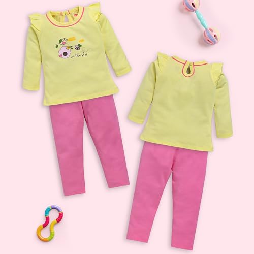 Image of LuvLap Baby-Girls F /S Girls Top & Pyjama Set
