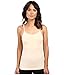 Yummie Women's Plus-Size Amelia Seamlessly Shaped Nylon Everyday Shelf Camisole, Nude, Small/Medium