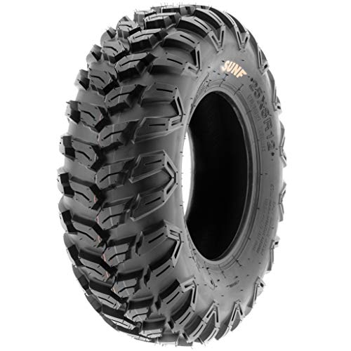 Set of 4 SunF A043 XC Racing ATV UTV Radial Sport Tires 26x9R12 Front & 26x11R12 Rear, 6PR, All-Terrain Off-Road & Track