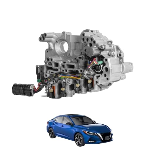 ZZDSNJ RE0F11A Transmission Valve Body with Solenoids Compatible With 2013-2019 Nissan Sentra2013-2019 Versa1.6L 1.8L Replace # JF015E 31705-X428B