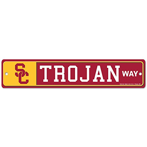 WinCraft NCAA USC 24732010 Street/Zone Sign, 4.5