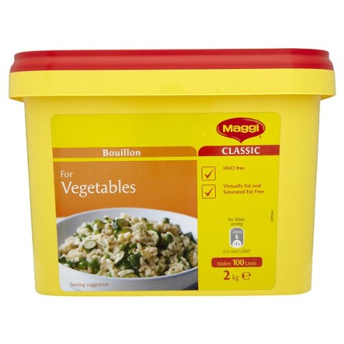 Maggi Classic Bouillon für Gemüse, 2 kg, 2 Stück x 2 kg