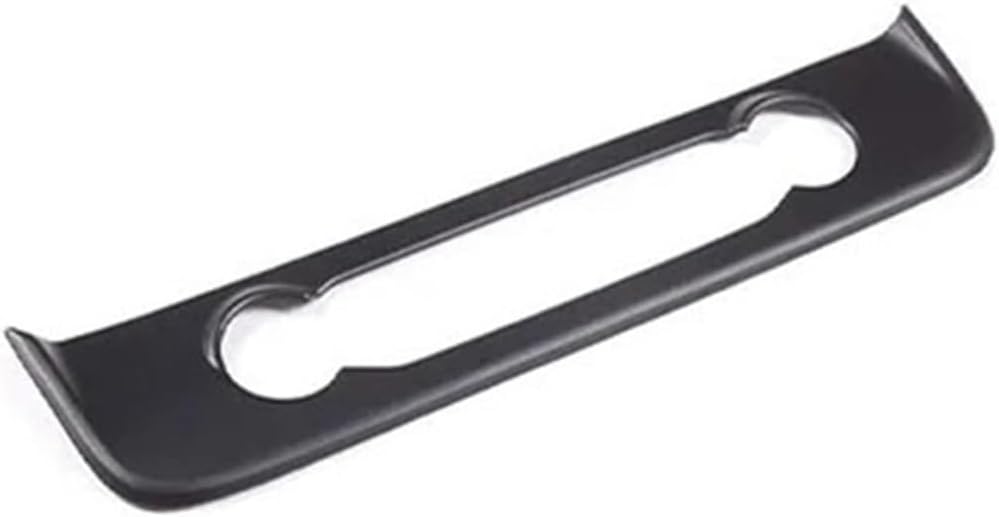 GERRIT Car Accessories Fit for Ford Maverick 2022 Car Styling ABS Car Air Conditioning Mode Button Decorative Frame Sticker Upholstery Care (Color : Matte Black)