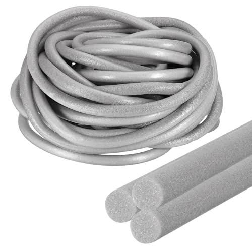 Image of PATIKIL 3 /8 inch x 33 ft Foam Backer Rod, Foam Caulk Saver Concrete Expansion Joint Filler Weather Strip for Sealing Concrete Gaps, Crack Joint Sealer, Grey