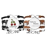 Tamaño: esta elegante pulsera es ajustable entre 17,5 cm y 22,5 cm, para adaptarse a muchos tamaños de muñeca. El ancho es de 2,5 cm