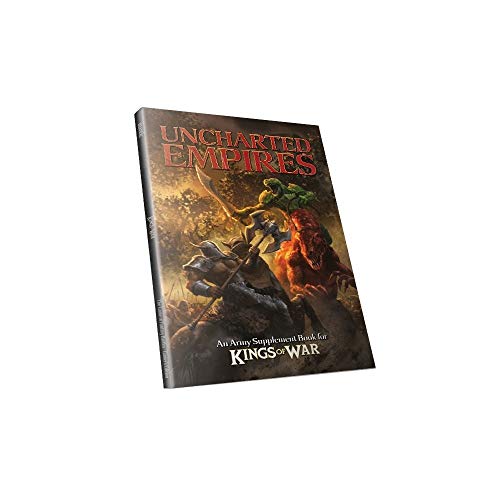 Livre Kings of War Uncharted Empires Mantic Jeux Mgkw07 extension wargame