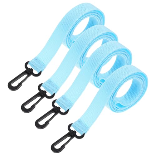 QUMIIRITY Laisse de Sécurité pour Garçon et Filles Anti-perte en Nylon et Pp, 4 Pièces, Corde de Marche pour Maternelle, pour Camping et Traversée de Routes