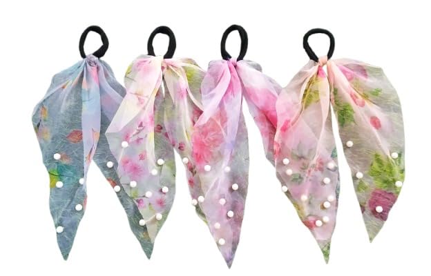 Image of DEEPTI CHANDNA D,Scrunchies, Set for Girls,Scrunchies for Women,Best gift for Sister
