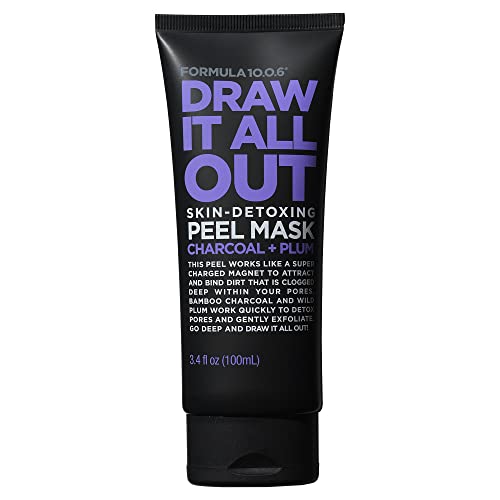 FORMULA 10.0.6 - Draw It All Out Skin-Detoxing Charcoal Peel Mask 3.4 fl oz (100ml)