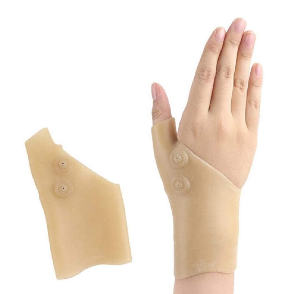 NEOPOL Magnetic Therapy Wrist Hand Thumb Support Gloves Silicone Gel Arthritis Pressure Corrector Massage Pain Relief Gloves - 1 Pair (B0D78XV5PN) Amazon Price History, Amazon Price Tracker