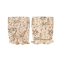 Coprischienale Imbottito - Set 2 Pezzi - Stile Shabby Chic Melange - Sfoderabile Con Fiocco - Foto 5