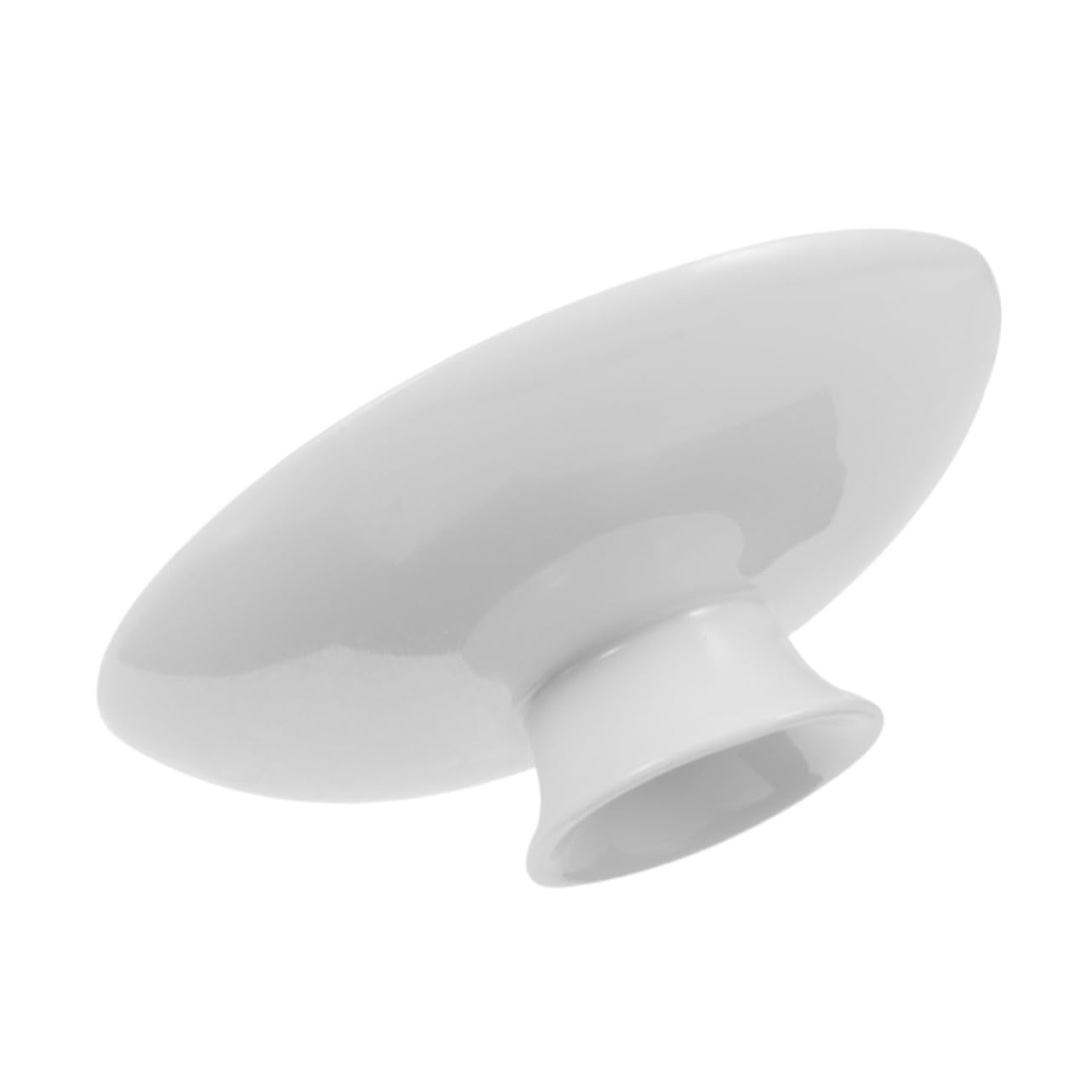 SMASOLO Tapa de Taza de Cerámica para Té Azul y 7 Cm, Cubierta Resistente al Calor, Accesorio para Teteras y Cuencos, Adecuado para Hogar y Oficina, Tapa Repuesto Elegante y Funcional