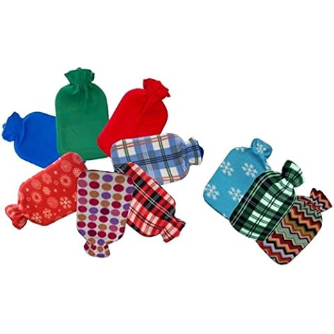 Bolsa de agua caliente Dintex M263071 de 2 litros con forro polar extraíble Cover