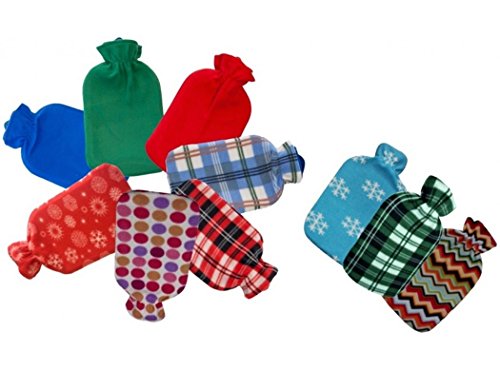 DINTEX Rubber Hot Water Bottle with Cover 2L