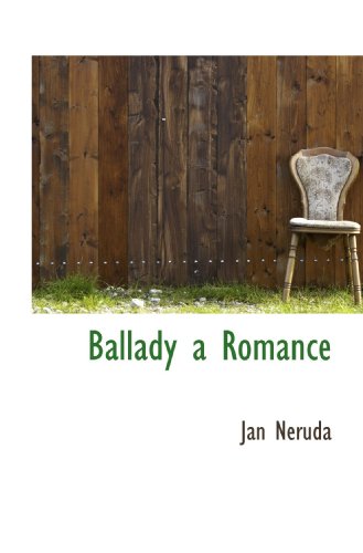 Ballady a Romance (Czech Edition) [Czech] 1116114836 Book Cover