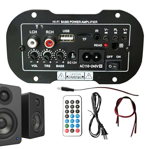 YNPQTDS Audio Control Epicenter | Unidad central USB para sistemas de sonido de coche, procesador de restauración inalámbrico de 13 cm, amplificador para coche y hogar