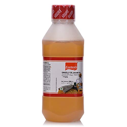 زيت الطبخ من ايسترن، زيت السمسم سائل بنكهة جوزية، غني بمضادات الأكسدة ونكهة المكسرات، سعة 200 مل، عبوة واحدة