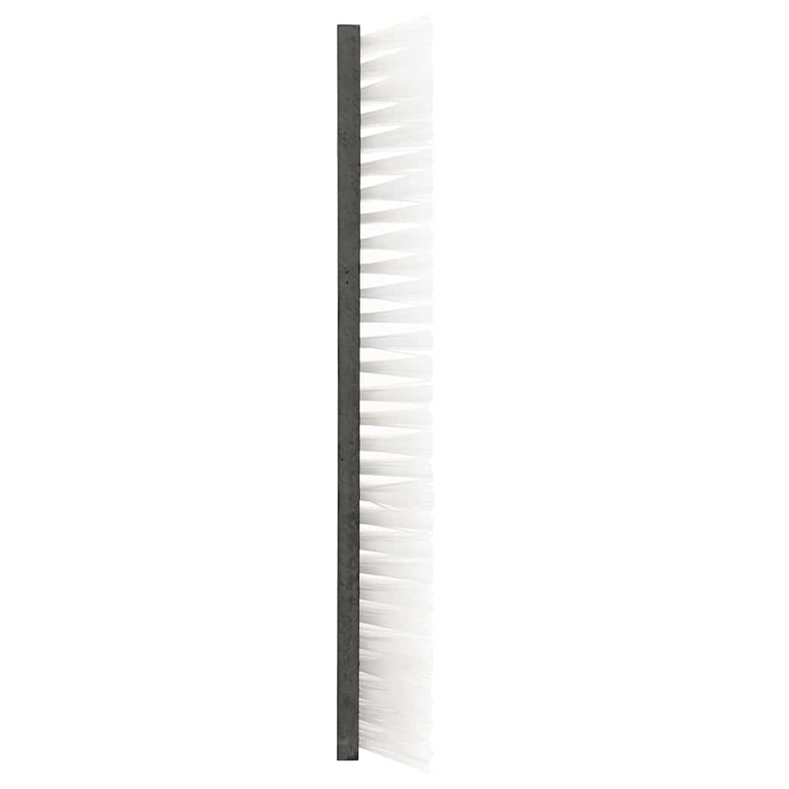 Homgoday Spazzola per Bestiame da Parete, Plastica e Acciaio 50x10x6.5 cm, Nero e Bianco, per Uso Esterno, Assemblaggio Richiesto