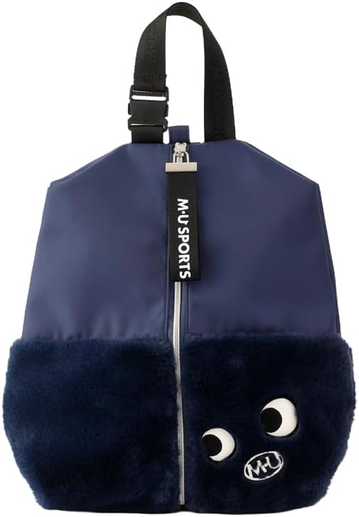 Ｍ・U SPORTS◆チャーミングなUmoキャラEYESシューズケース◆2024AW703Q6318 (ネイビー)