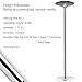 T-explorer Professional Stripper Spinning Dancing Pole Portable Removable 45mm Dance Fitness Pole for Home Party Bar Gym Exercise Weight Capacity 330lb