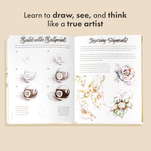 Image of The Artist's Drawing Book: Learn How to Draw, Sketch, Shade, and More with Easy Lessons and Practice Pages