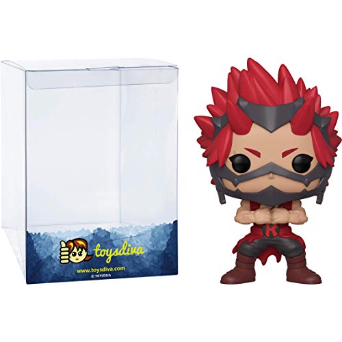 Eijiro Kirishima: Fun?ko Pop! Animation Vinyl Figure & 1 Compatible Graphic Protector Bundle (606 - 42937 - B)