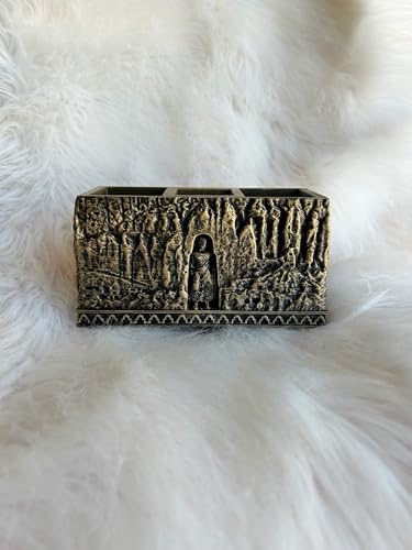 handmade Bamiyan Buddha Pen & Candle Holder – 3D Printed Cultural Desk Art