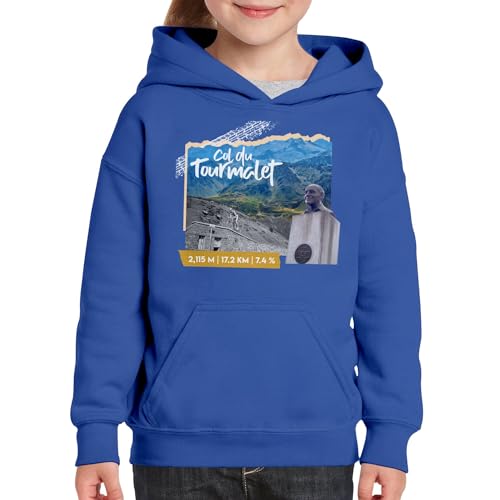 Sweat à capuche enfant vélo Tourmalet contre le froid en cyclisme - 3