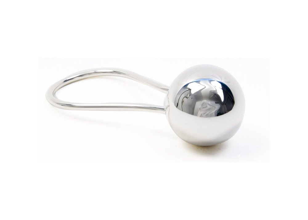 Harmony Ball Single Sphere Rattle Silver