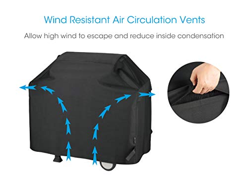 Unicook Heavy Duty Waterproof Barbecue Gas Grill Cover, 75-Inch Xx-Large Bbq Cover, Special Fade And Uv Resistant, Durable And Convenient, Fits Grills Of Weber Char-Broil Nexgrill Brinkmann And More #TOP4