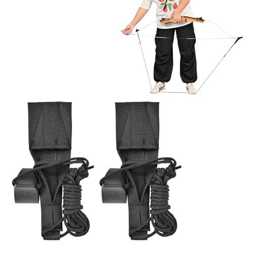 SPG Archery Recurve Bow Stringer - 2 Pack Anti-Slip Bow Stringer Recurve Bow Safe Archery Bow Stringer for Recurve Bow and Longbow Assisted Stringing Unstringing